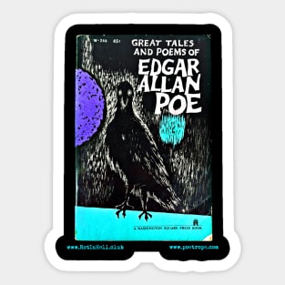 GREAT TALES And POEMS Of EDGAR ALLAN POE Sticker